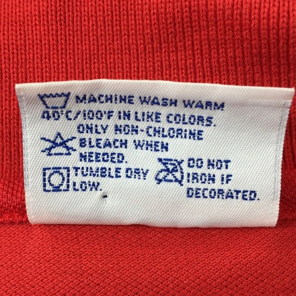 Vintage Official Hanes Red Coca Cola‎ Polo Shirt - Picture 11 of 11